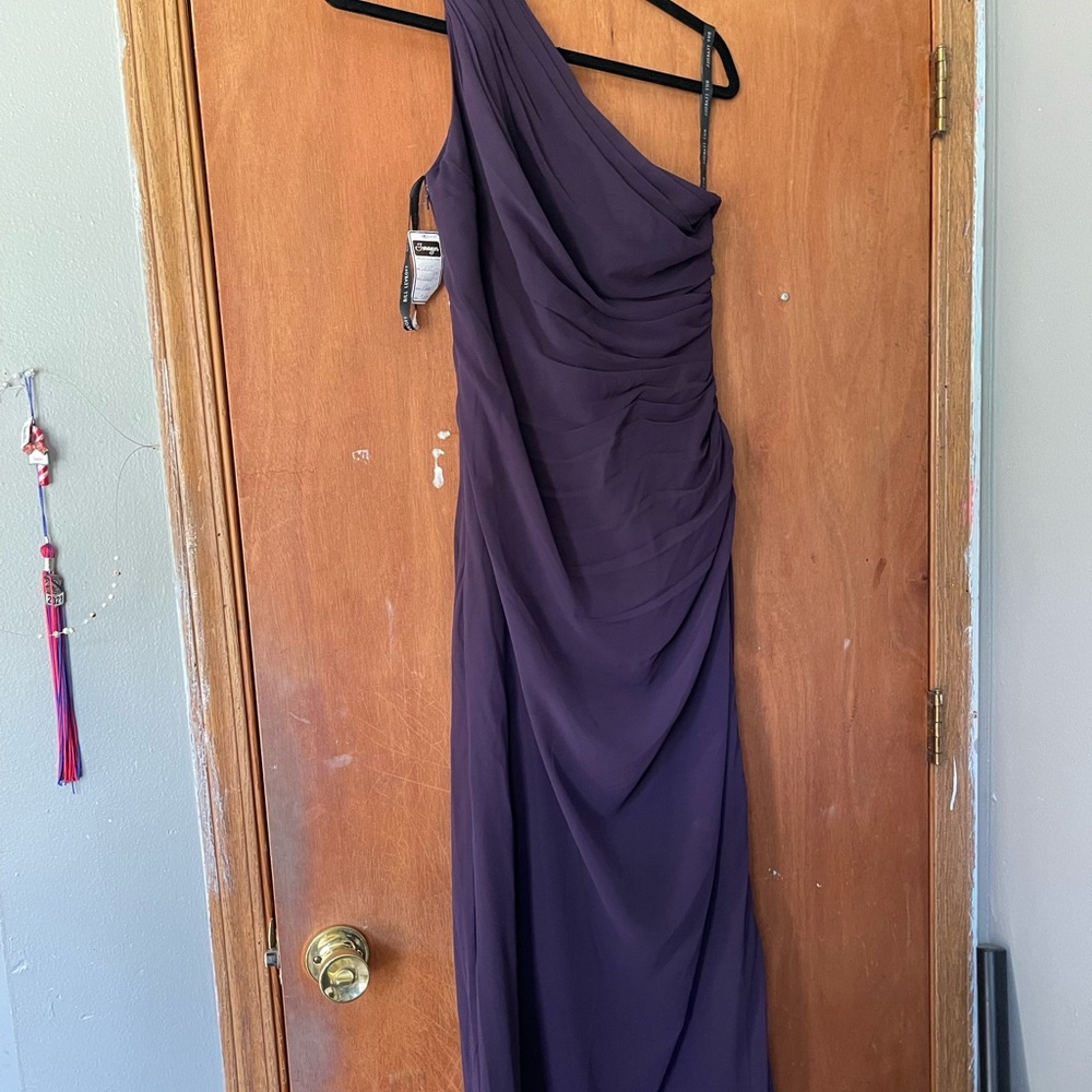 Plum purple dress
